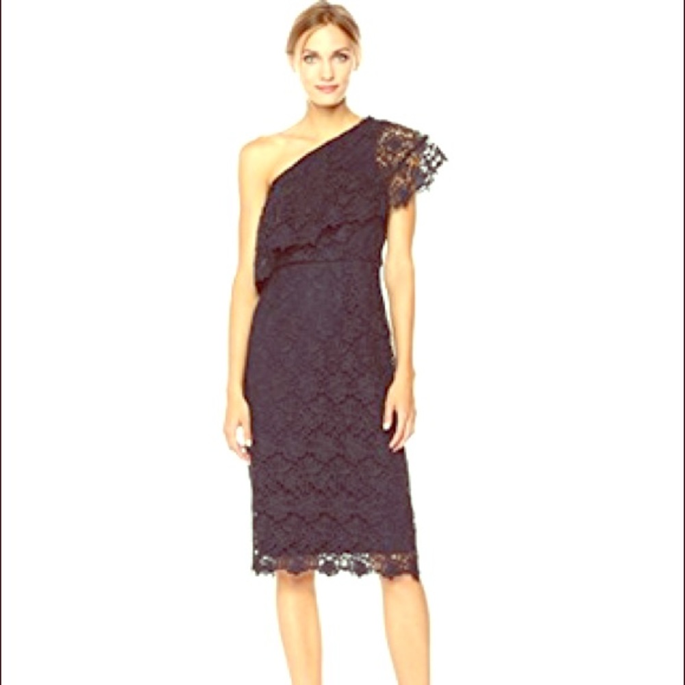 Nanette Lepore cocktail dress dark navy